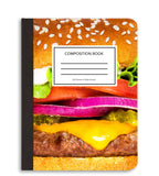 Cheeseburger Composition Notebook