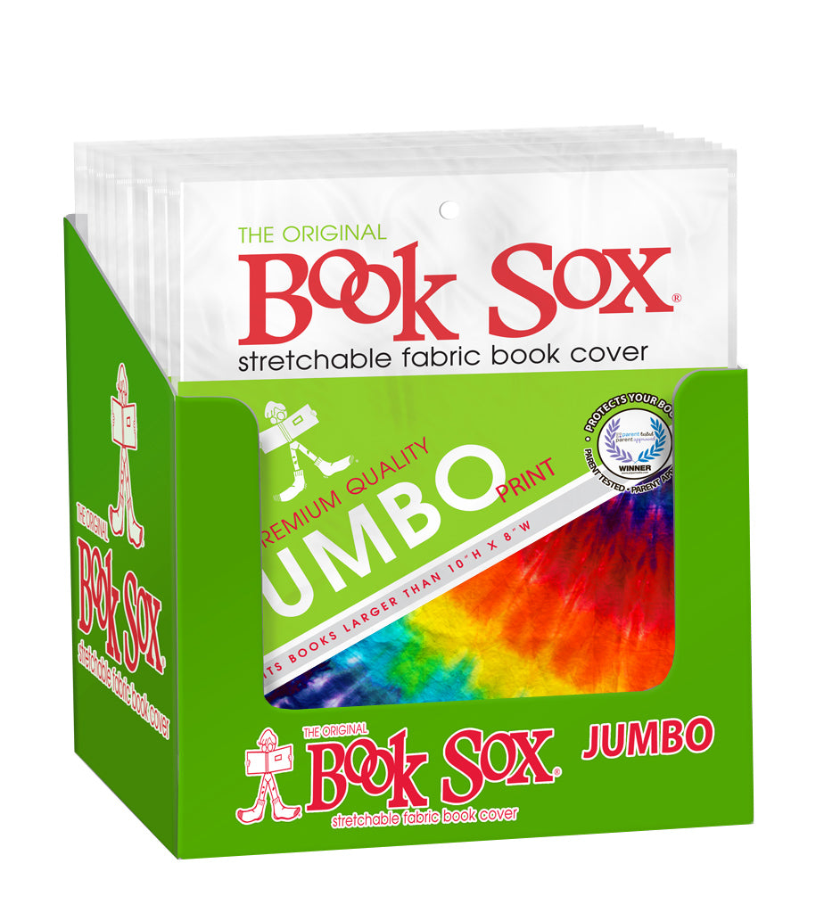 Jumbo Print Book Sox Case of 48