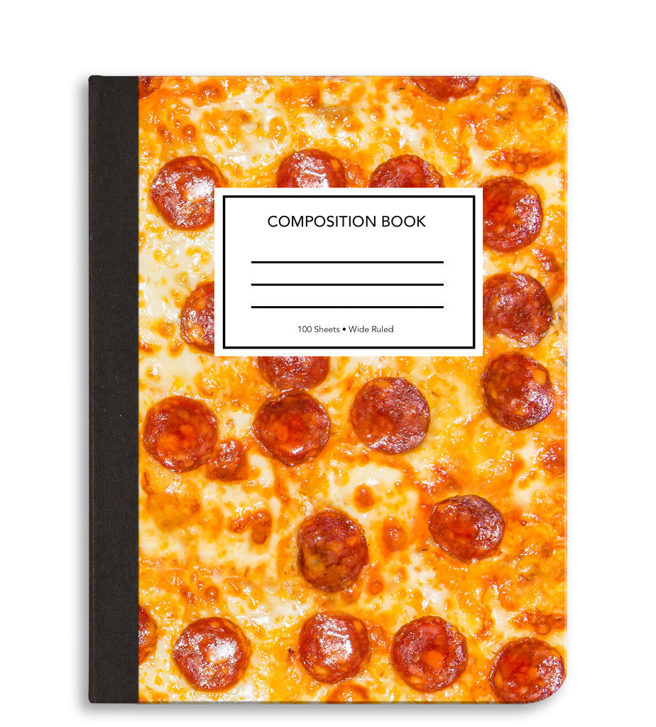 Pizza Composition Notebook