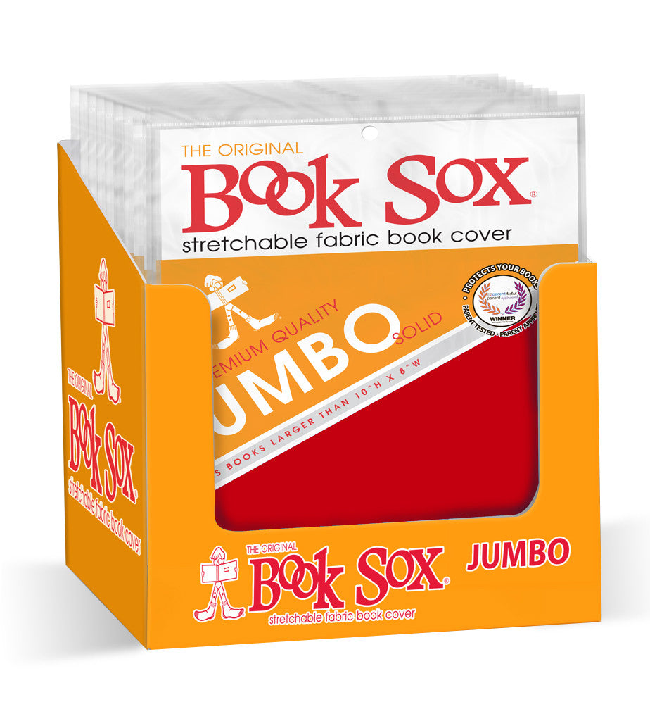 Jumbo Solid Book Sox Case of 48